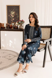 Vino 2Pc - Embroidered Khaddar Dress