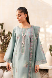 Cora 3Pc - Embroidered Lawn Dress