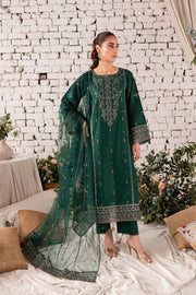 Orion 3Pc - Embroidered Lawn Dress