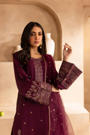 Bengal 3Pc - Embroidered Khaddar Dress