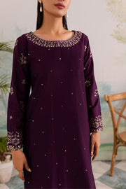 Aroma 2Pc - Embroidered Khaddar Dress