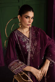 Envoye 3Pc - Embroidered Khaddar Dress