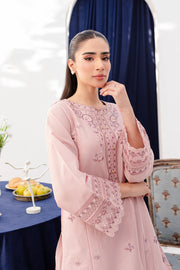 Asher 2Pc - Embroidered Lawn Dress