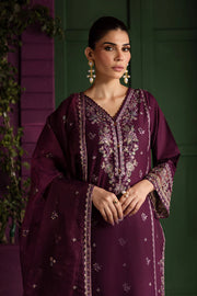 Envoye 3Pc - Embroidered Khaddar Dress
