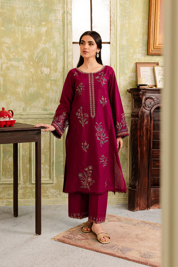 Viola 2Pc B2 - Embroidered Lawn Dress