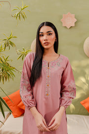 Nelly 2Pc - Embroidered Lawn Dress