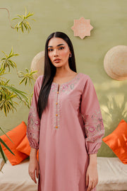 Nelly 2Pc - Embroidered Lawn Dress