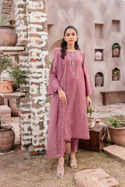 Perry 3Pc - Embroidered Cotton Dress