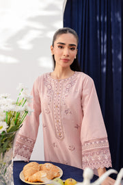 Asher 2Pc - Embroidered Lawn Dress