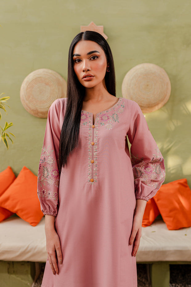 Nelly 2Pc - Embroidered Lawn Dress