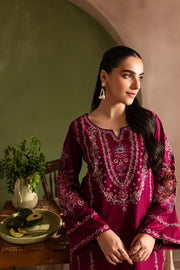 Betty 2Pc - Embroidered Khaddar Dress