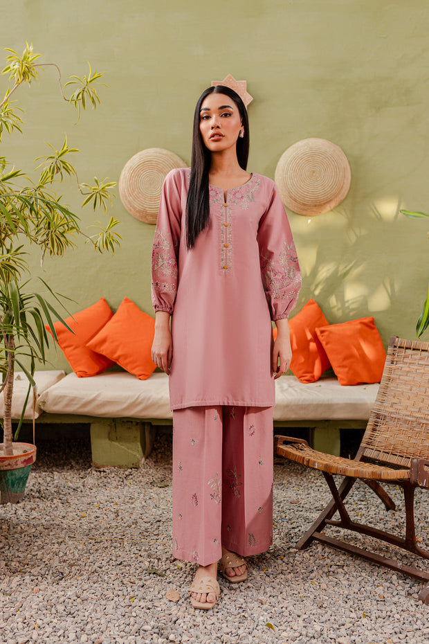 Nelly 2Pc - Embroidered Lawn Dress