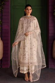Swan 3pc - Embroidered Khaddar Pret
