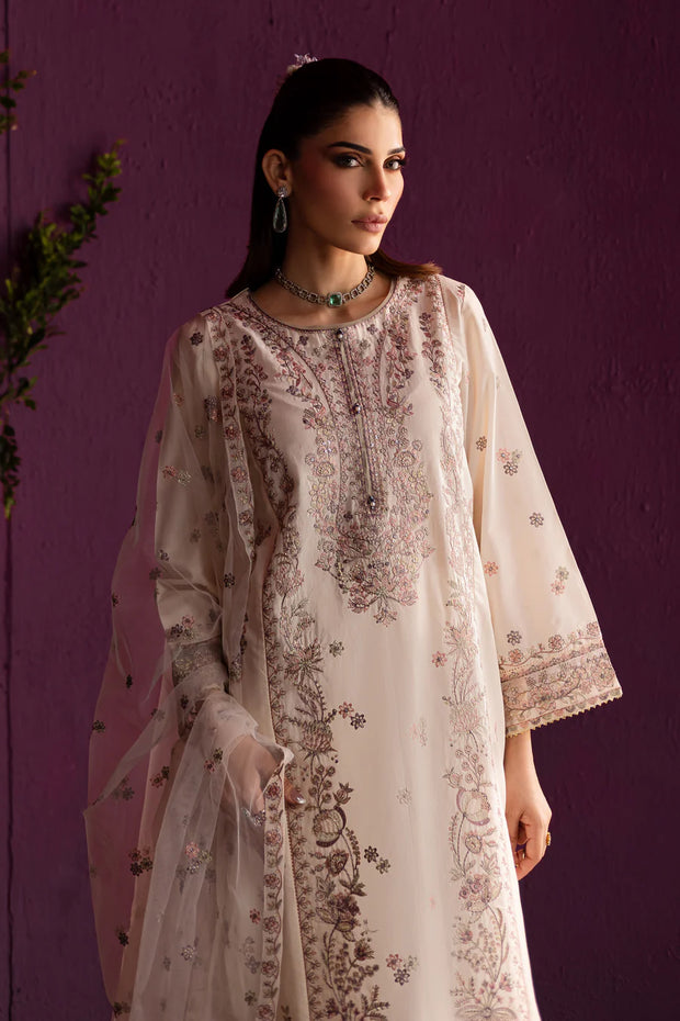 Swan 3pc - Embroidered Khaddar Pret