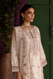 Swan 3pc - Embroidered Khaddar Pret