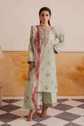 Senna 3pc - Embroidered khaddar Pret