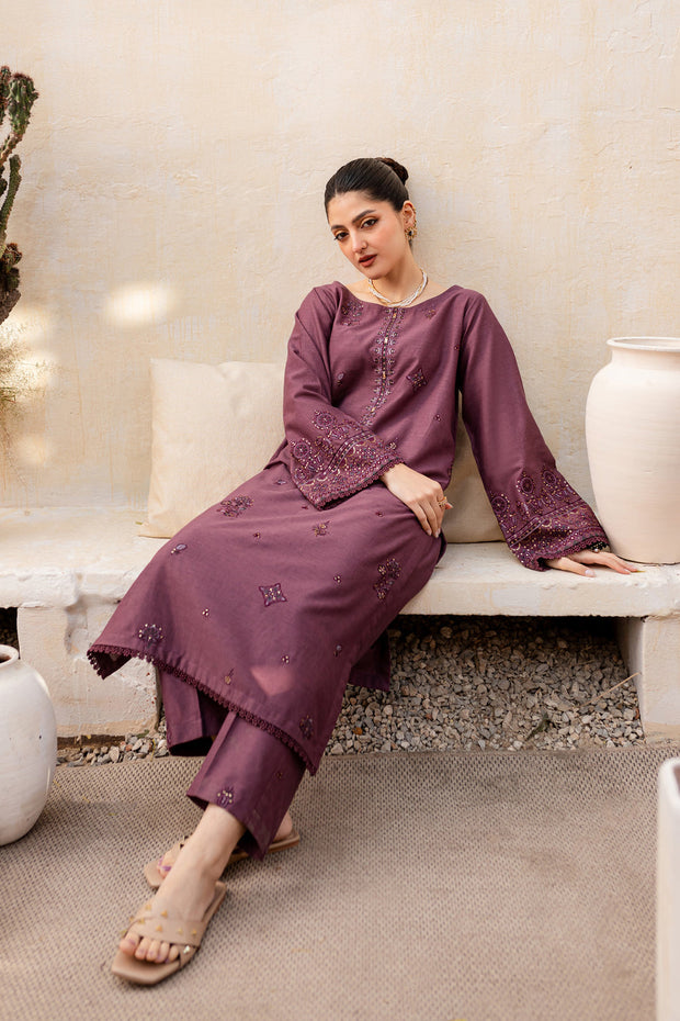 Marina 2Pc - Embroidered Lawn Dress