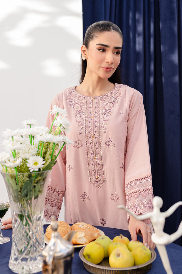 Asher 2Pc - Embroidered Lawn Dress