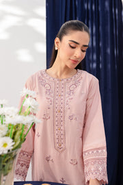 Asher 2Pc - Embroidered Lawn Dress