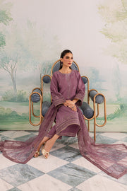 Zahya 3Pc - Embroidered Khaddar Dress