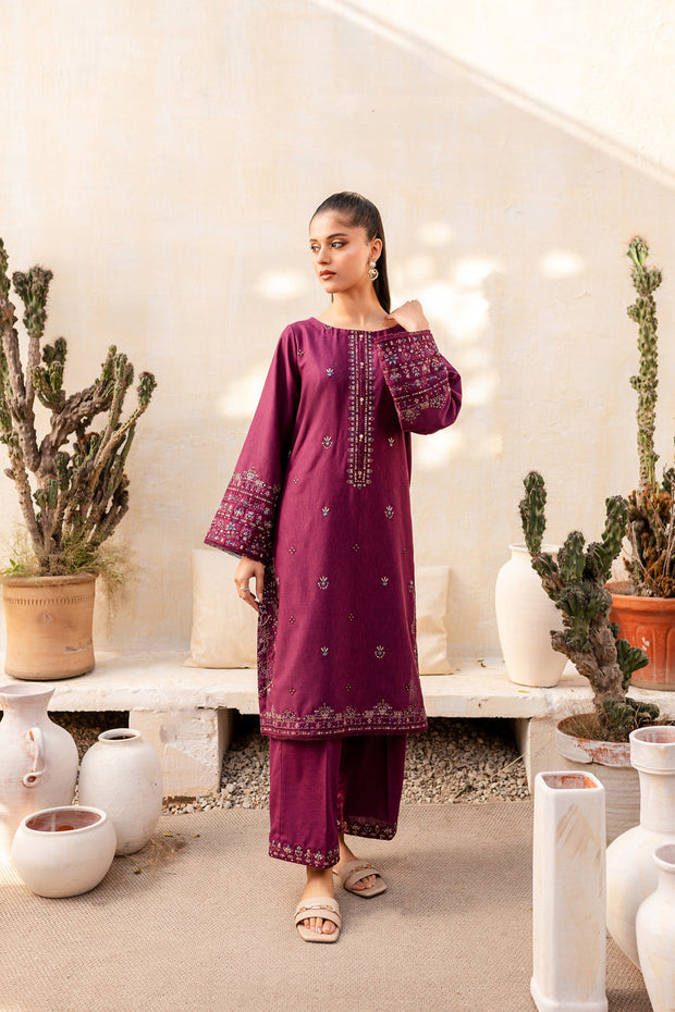 Paxton 2Pc - Embroidered Lawn Dress