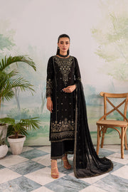 Navya 3Pc - Embroidered Khaddar Dress