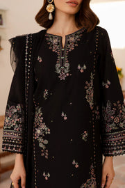 Elmira 3Pc - Embroidered Khaddar Dress