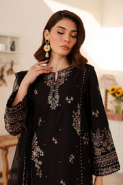 Elmira 3Pc - Embroidered Khaddar Dress