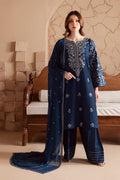 Mai tai 3Pc - Embroidered khaddar Dress