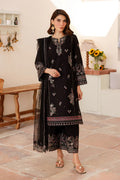 Elmira 3Pc - Embroidered khaddar Dress