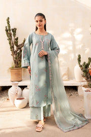 Cora 3Pc - Embroidered Lawn Dress