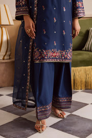 Raisa 3Pc - Embroidered Khaddar Pret
