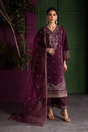 Envoye 3Pc - Embroidered Khaddar Dress