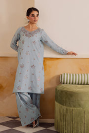 Badal 2Pc - Embroidered khaddar Pret