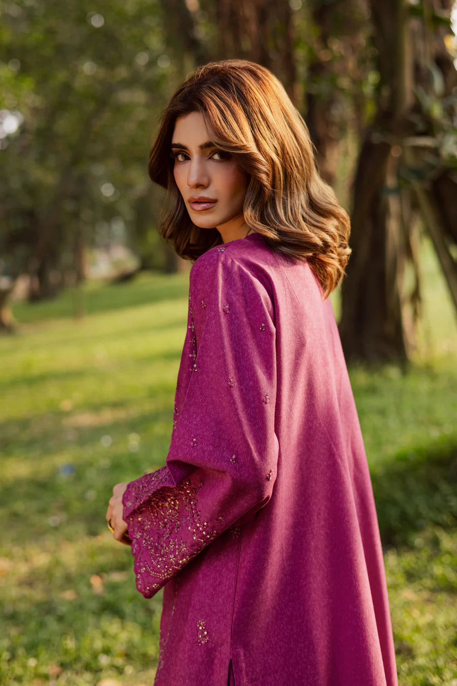 Eyter 2Pc - Embroidered Lawn Dress