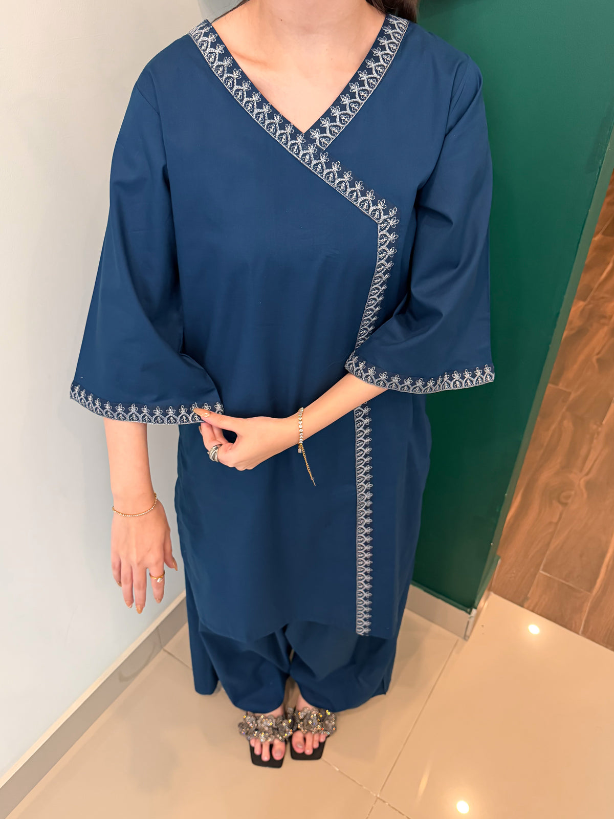 Neelum 2pc Soild dress