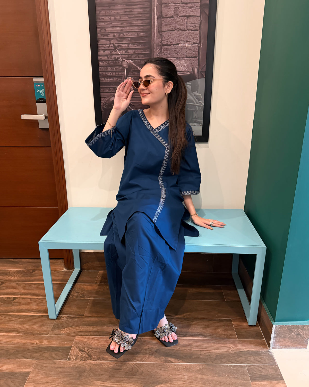 Neelum 2pc Soild dress