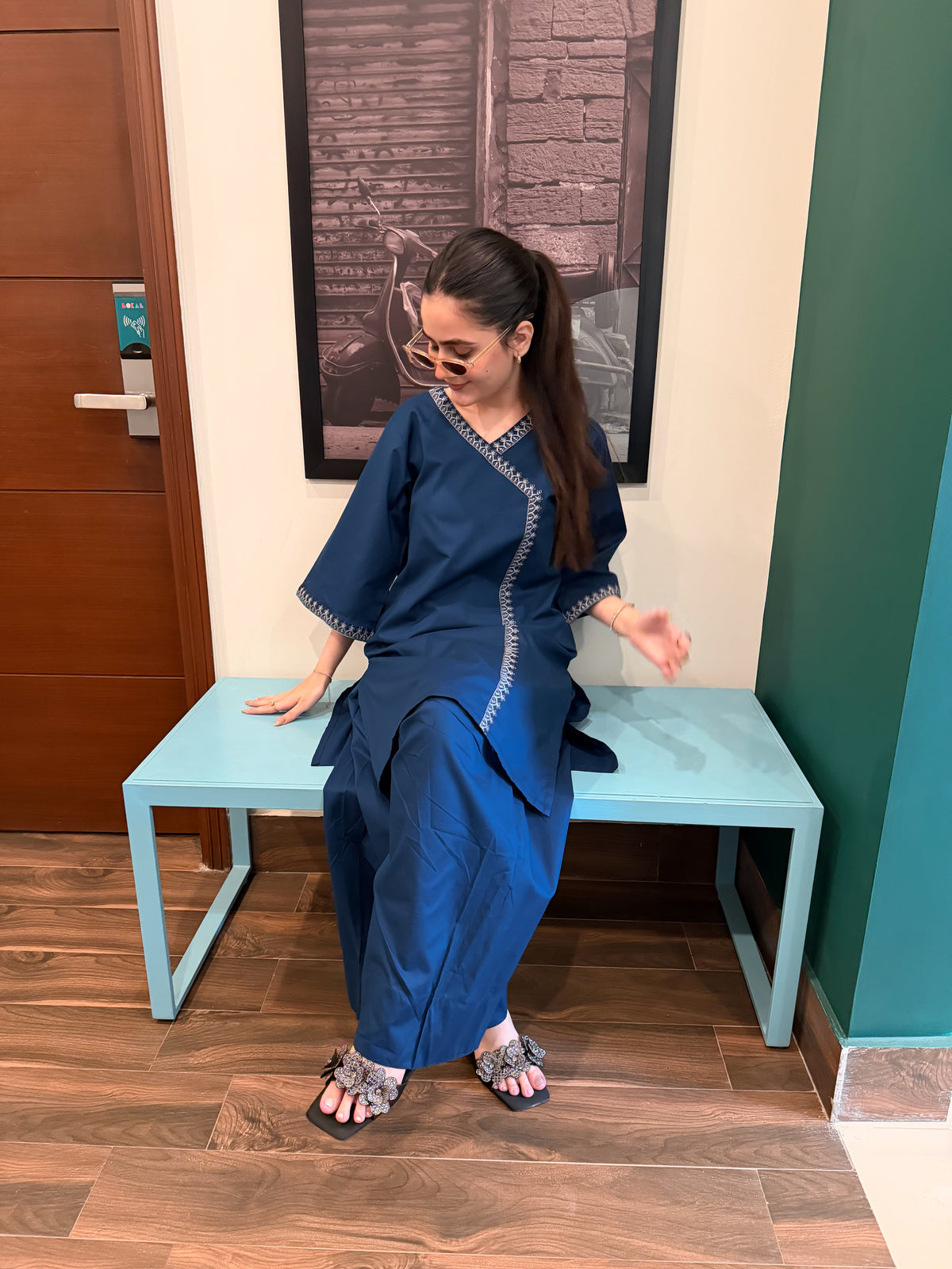 Neelum 2pc Soild dress