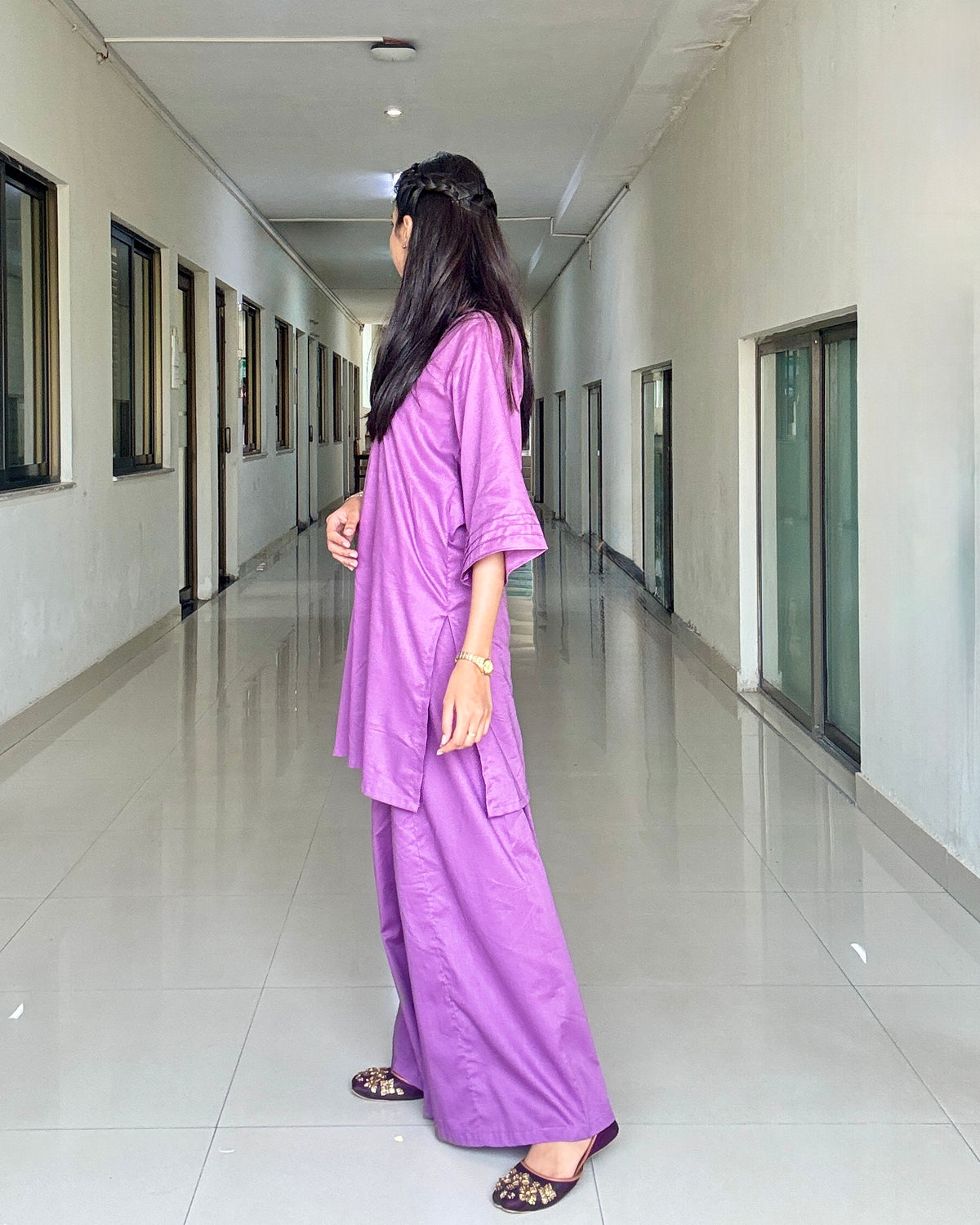 Nysa 2pc Soild dress