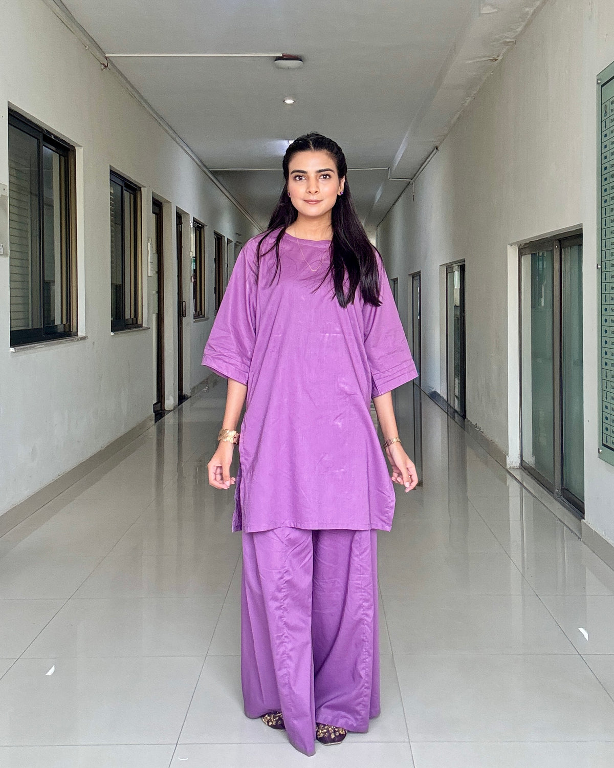 Nysa 2pc Soild dress