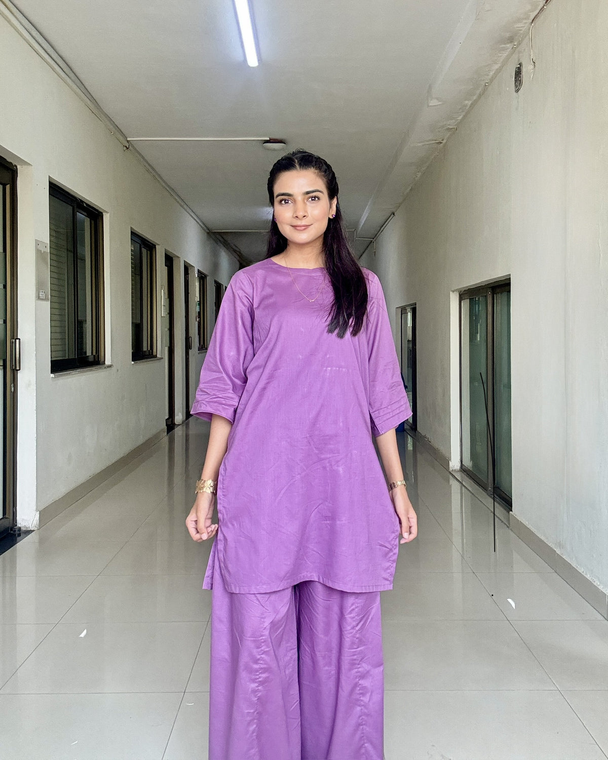 Nysa 2pc Soild dress